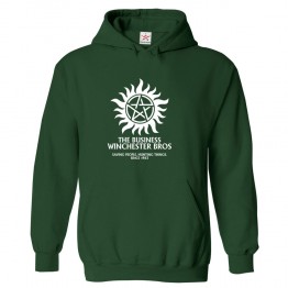 The Business Winchester Bros Saving People, Hunting Things Since 1983 Unisex Novelty Kids and Adults Pullover Hooded Sweatshirt